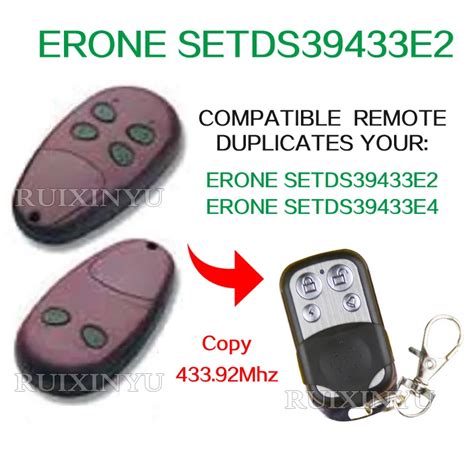 erone.|ERONE GARAGE DOOR REMOTE CONTROL